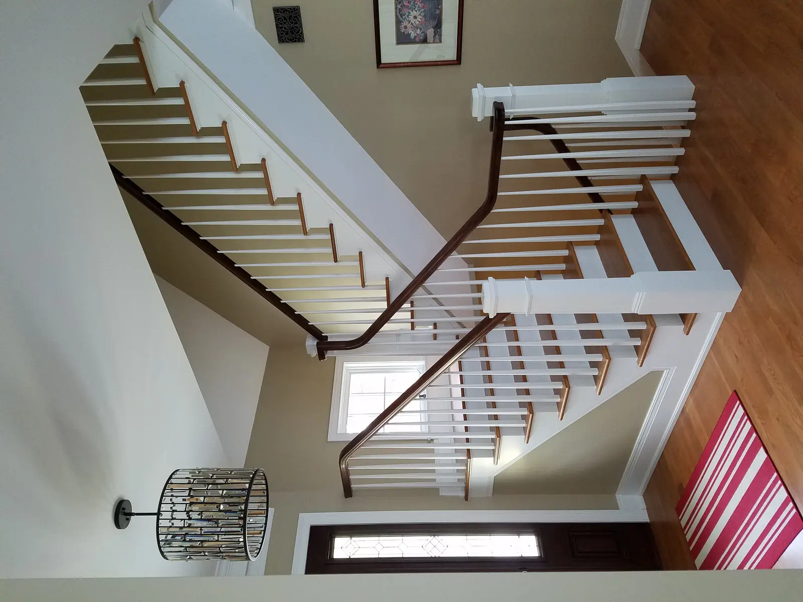 Custom staircase detail